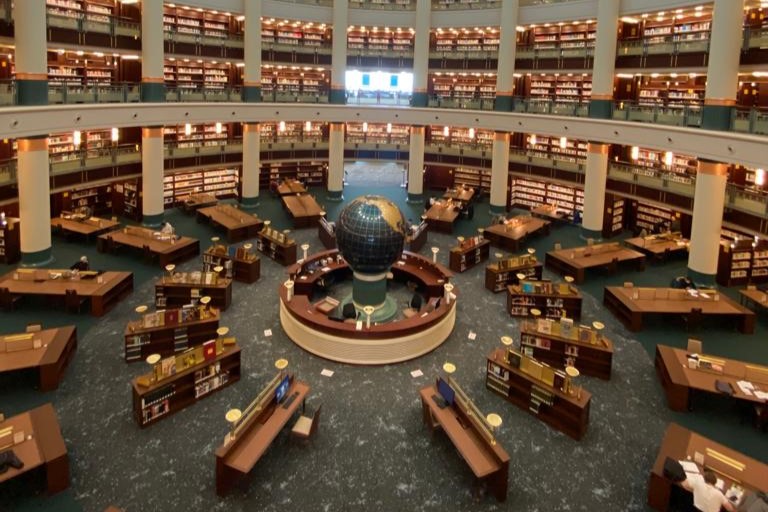Miilet-Ktuphanesi-Cihannuma-Salonu- Cumhurbaşkanlığı Millet Kütüphanesi